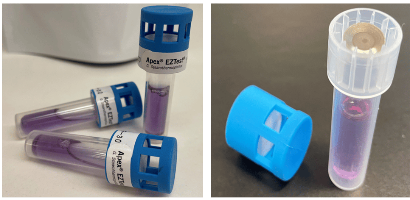 Apex® EZTest® A SelfContained Biological Indicator for Vaporized Hydrogen Peroxide